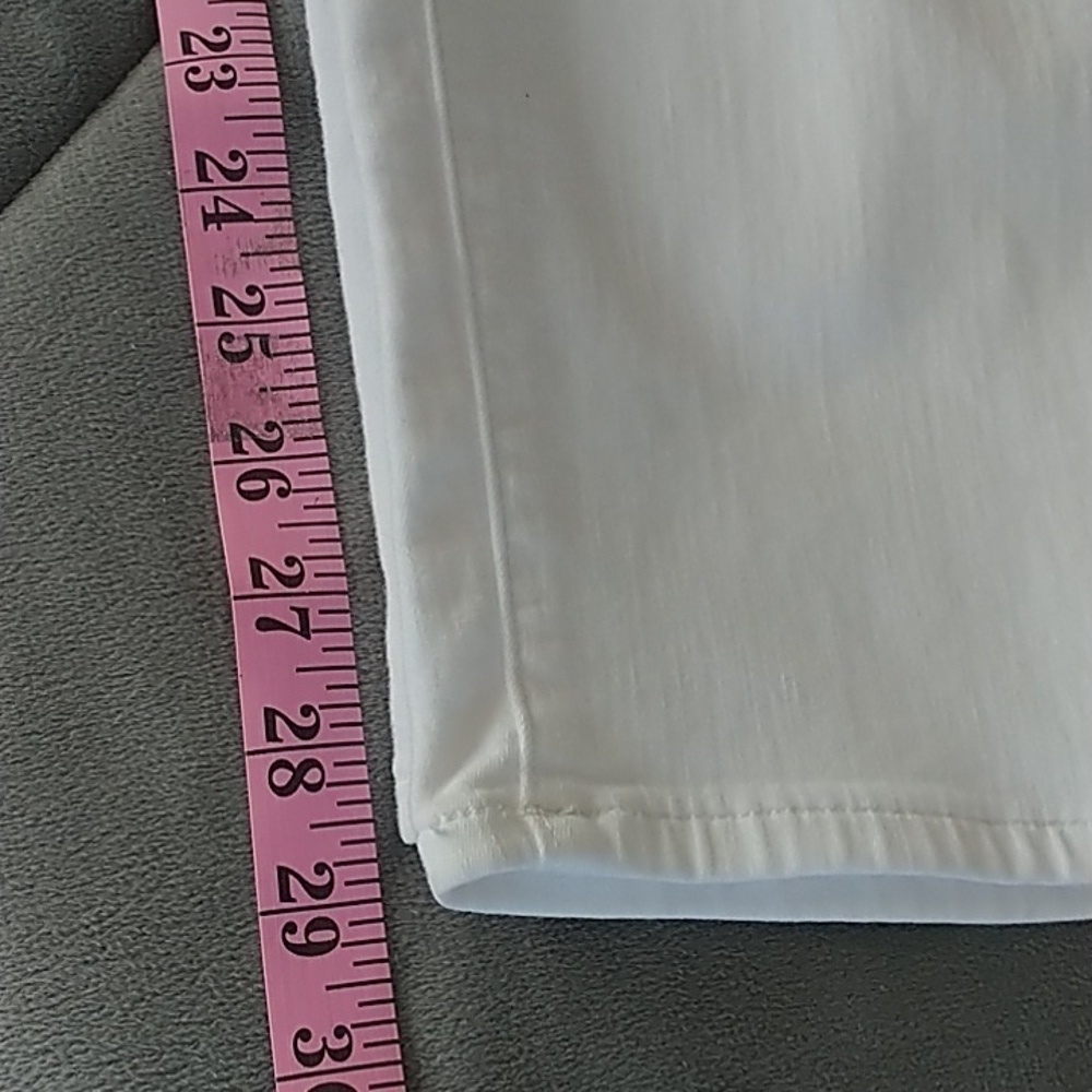 J Crew White Vintage Straight Leg Jeans Plus size 24 - Picture 9 of 9